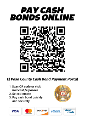 Online Cash Bond Portal QR Code