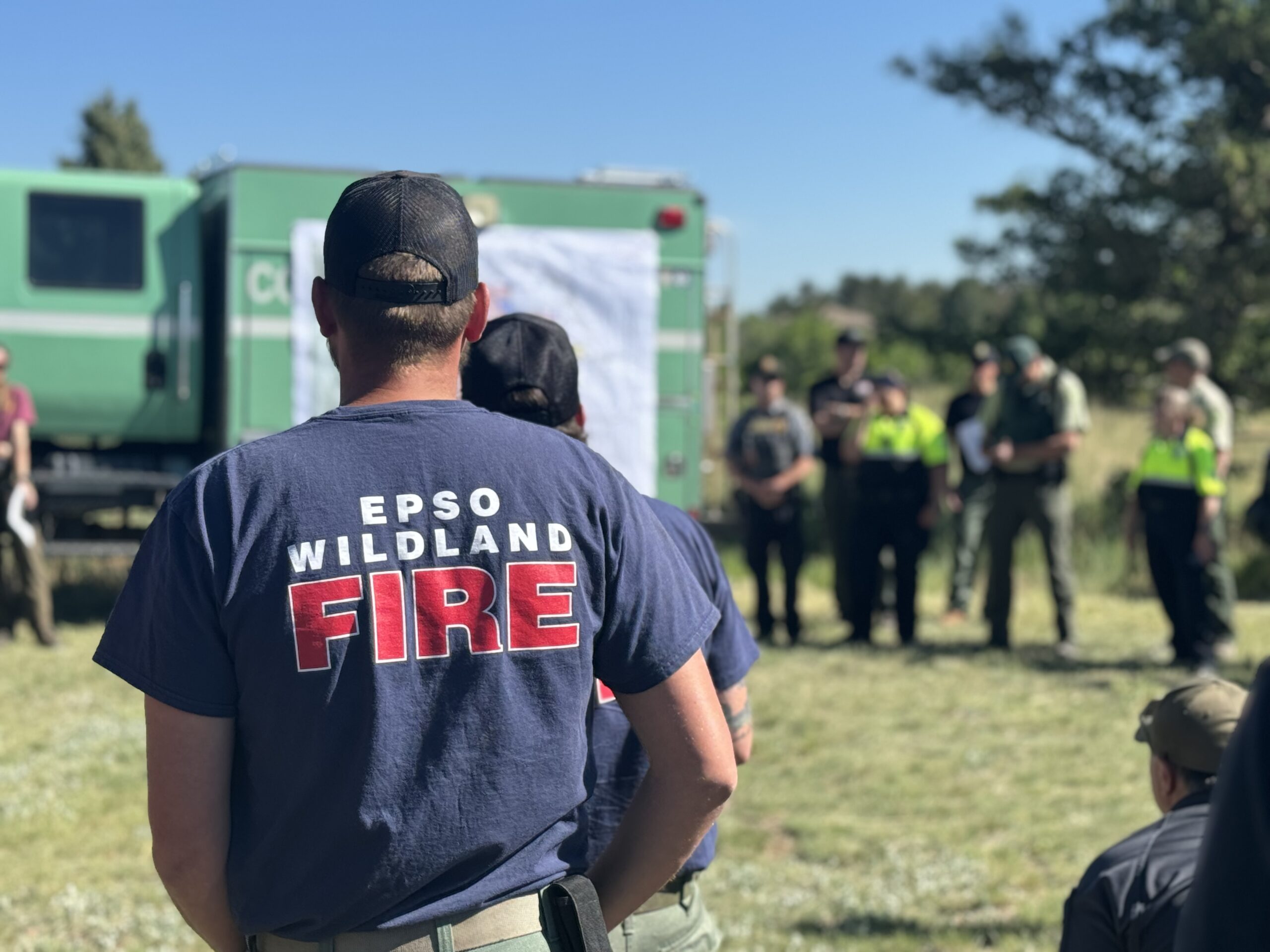 An El Paso County Wildland Firefighter.