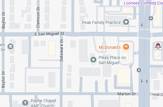 Map of OIS location.