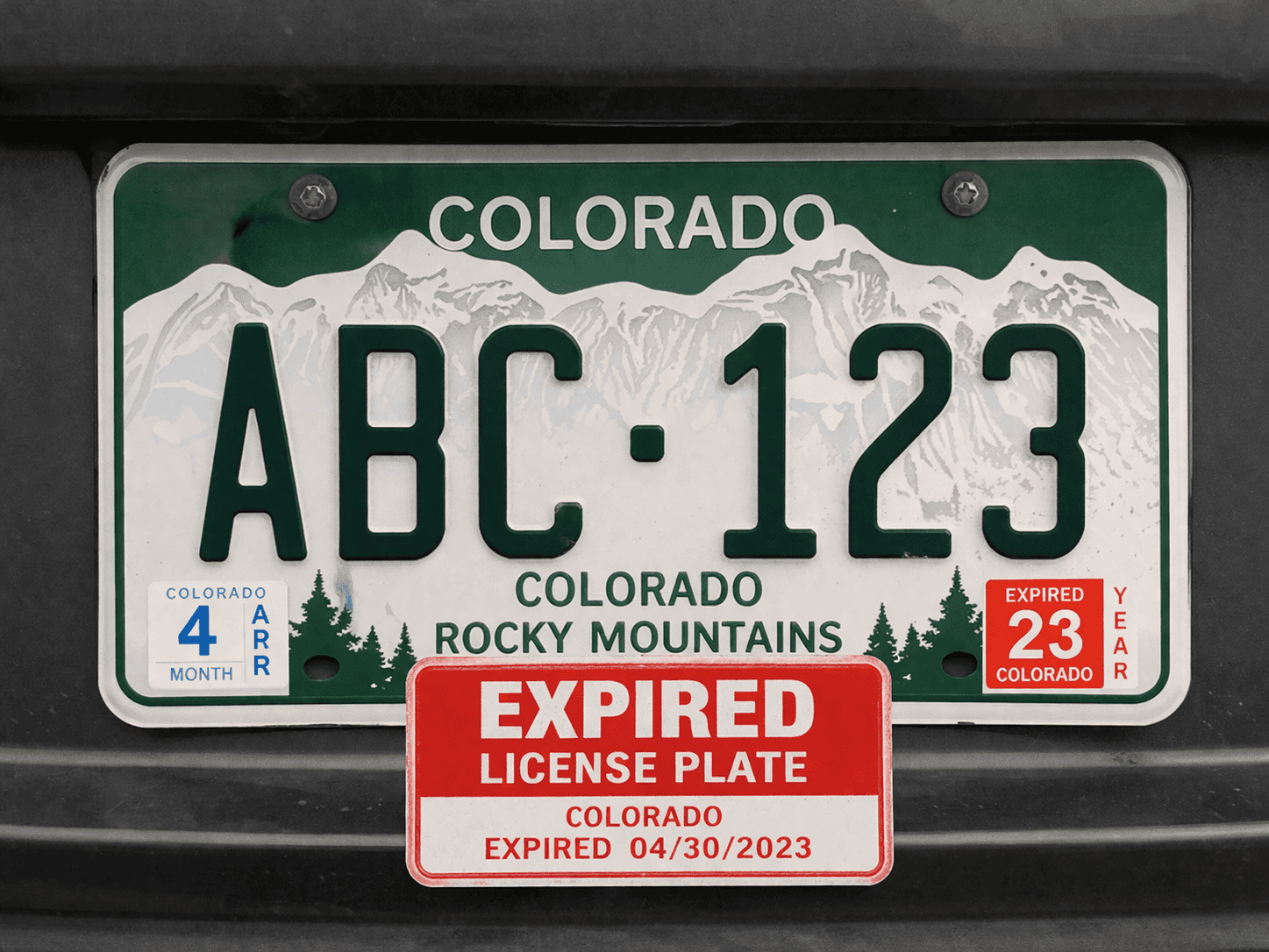 Expired Plates
