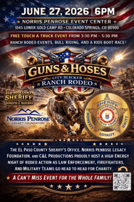 Guns and Hoses Flyer with QR Code